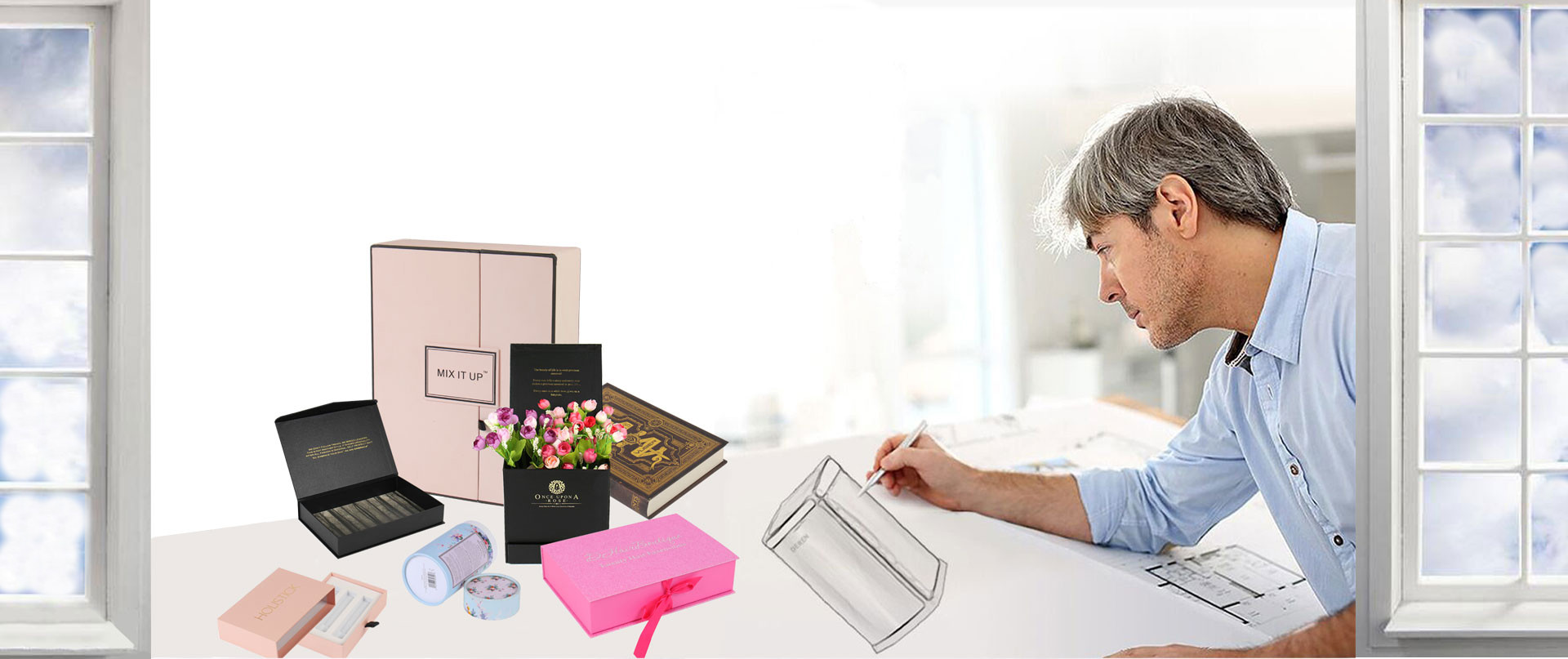 Qualität Verpackenkasten des Geschenks usine