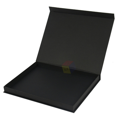 comprar Luxury Black Magnetic Closure Álbum A4 Cartão de presente Cartão de apresentação Caixa de papel embalagem Logotipo personalizado online manufacture