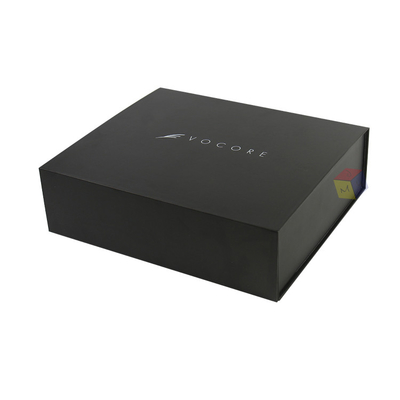 acheter Emballages pliables en carton rigide de luxe Boîtes de vêtements noires avec fermeture magnétique online manufacture