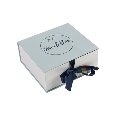 comprar Cajas de regalo de joyas de cartón de forma cuadrada con cinta online manufacture
