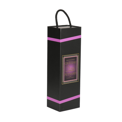 comprare End Custom Luxury Magnetic Chiusura Pieghevole Cartone Difficile Champagne Bottiglia di Whisky Vino Rosso Scatola di confezionamento online manufacture