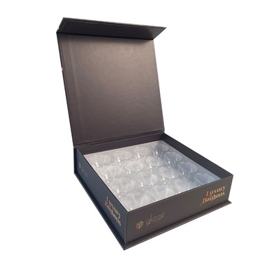 Buy Magnetic Closure Paper Rigid Candy Food Truffle Gift Chocolate Bonbon Packaging Box With Plastic Insert online manufacture