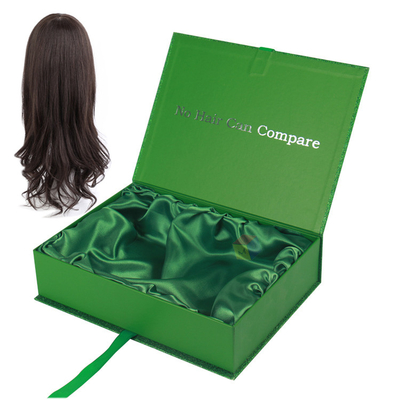comprar Design de luxo Peruca personalizada Caixas de embalagem Cartão rígido com fecho de fita online manufacture