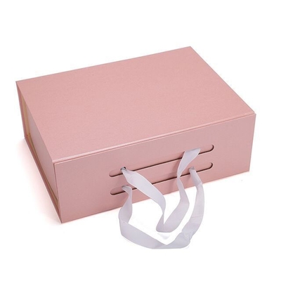 kopen Luxe boekvormige lint cadeaubon Rigid karton vouwbaar Duurzaamheid online manufacture