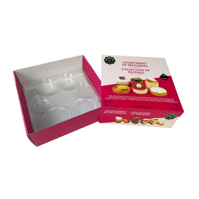 comprar Material reciclado Impresión personalizada de cartón de cajón de calidad alimentaria envasado en cajas de pasteles online manufacture