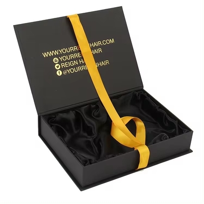 kopen Satin gelijnd Custom Peruk Verpakkingsdozen Matt Laminatie Modern Design online manufacture
