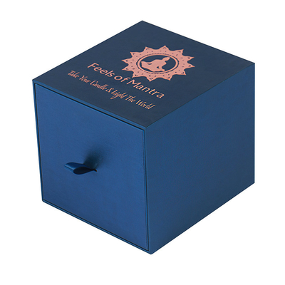 kaufen Custom Candle Gift Box Verpackung Steifkarton Schiebetasche mit Einsätzen online manufacture