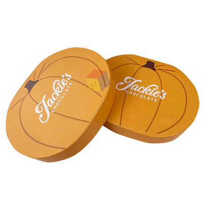 kopen Handgemaakte voedselpapier cadeaubon pompoenvormige papieren snoepjes chocolade doos online manufacture