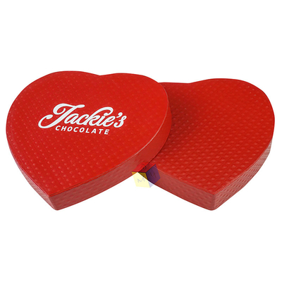 comprar Fabricado a mano de cartón rígido vacío de San Valentín dulces en forma de corazón caja de chocolate embalaje regalo logotipo personalizado online manufacture