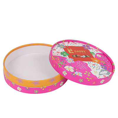 kopen Leeg op maat gedrukt Rigid karton Luxe koekjes Ronde chocolade dozen Papier cadeauverpakking online manufacture