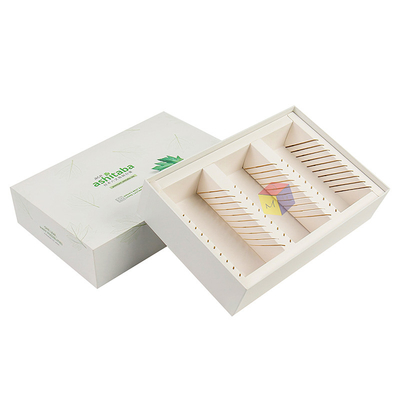 kopen Creatief ontwerp Luxe stijf karton papieren cadeau theezakje doos Verpakking met aangepast ontwerp en papieren bak online manufacture