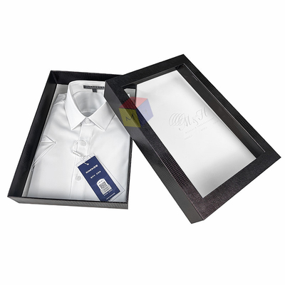kopen Textuur Papier Kleding Verpakkingsdoos Luxe Custom T-Shirt Verpakkingsdoos online manufacture