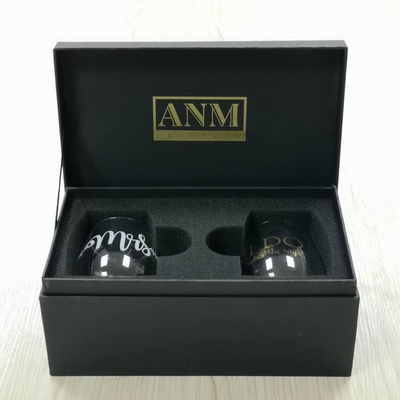 kaufen Premium-Display Custom Logo Design Papier Harter Karton Set Becher Geschenkbox Verpackung mit Schaum-Einsatz schützen online manufacture