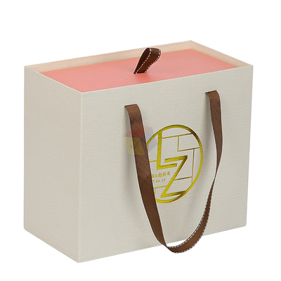 kaufen Handgefertigte Schiebetasche, benutzerdefiniertes Logo aus Folien, Papier, Hartkarton, Geschenkverpackungskiste mit Bandgriff online manufacture