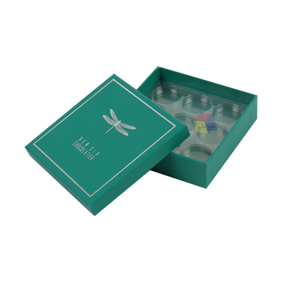 購入 小正方形 オーダーメイド ロゴ 贅沢 紙 カードボード チョコレート ギフト ボックス プラスチック トレイ付き 梱包 online manufacture