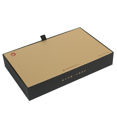 購入 手作り 高級デザイン カスタム ハード紙紙 プレゼントセット 茶箱 包装 ロゴ ホットフォイル online manufacture