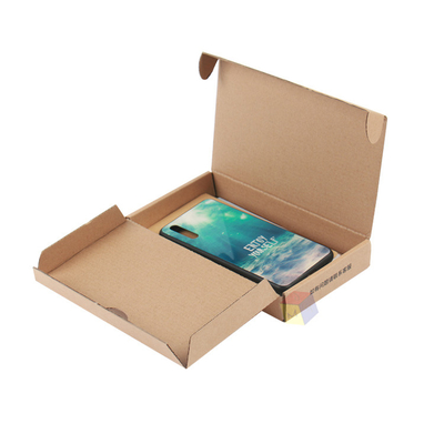 kopen Goedkoop Bruin Kraft Papier Klappend Telefoon Hoes Verpakkingsdoos Op maat gedrukt online manufacture