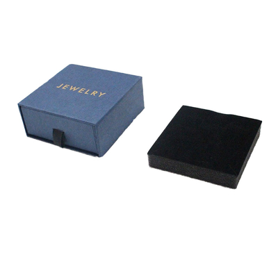 comprar Embalaje de regalos de cajones de logotipos personalizados pequeñas Cajas de joyas personalizadas con inserción de espuma de terciopelo online manufacture