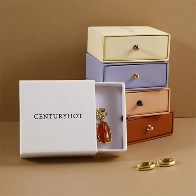 comprare Scatole di gioielli in cartone riciclato con logo personalizzato per anelli, orecchini e braccialetti online manufacture