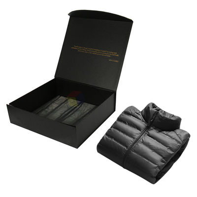 Buy Custom Order Luxury Hoodie Packaging Box with Hot Stamp Finish in 220x220x50mm Size online manufacture