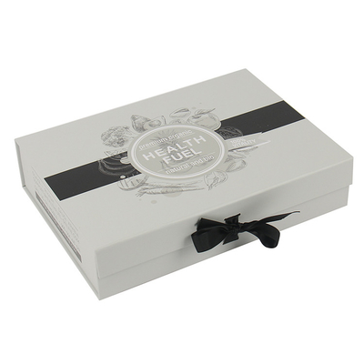 Almacenamiento de lujo Impresión personalizada de papel duro regalo caja de tapa magnética con diseño libre de cinta