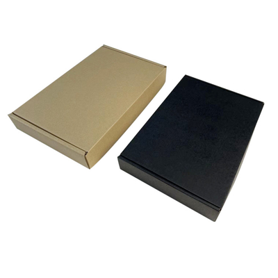 Cajas de correo corrugadas Kraft marrón personalizadas Resistencia a la abrasión para comercio electrónico
