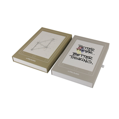 Forma di libro Chiusura magnetica Regalo rigido Cartone Carta Confezionamento Scatola con Eva Inserta Stampa personalizzata