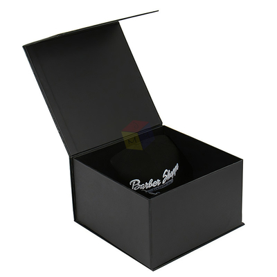 Personalized Rigid Cardboard Paper Folding Baseball Cap Packaging Box With Custom Stamping Logo