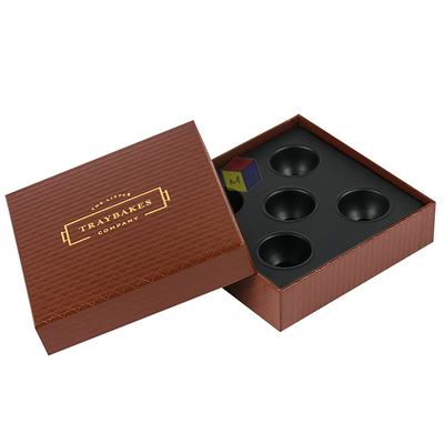 Manufacturer Customized Logo Paper Gift Candy Sweet Bonbon Chocolate Box Packaging Luxury With Plastic Divider