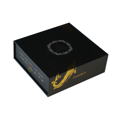 Magnetic Gift Box With Foam Insert For Hot Foil Packaging and Custom Logo