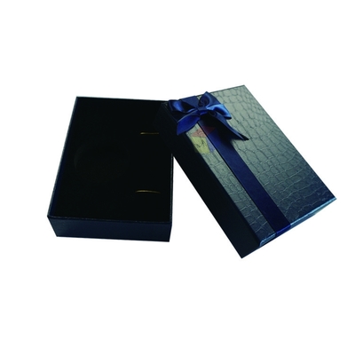 Bowknot Custom Size Paper Hard Cardboard Gift Packaging Box с крышками и пенной вставкой