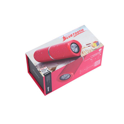 Boîte cadeau d'emballage rigide en carton avec fermeture magnétique et impression personnalisée pour haut-parleur Bluetooth